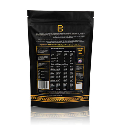 Pure Collagen Peptides 300g - Premium Collagen Protein Powder for Women & Men 
